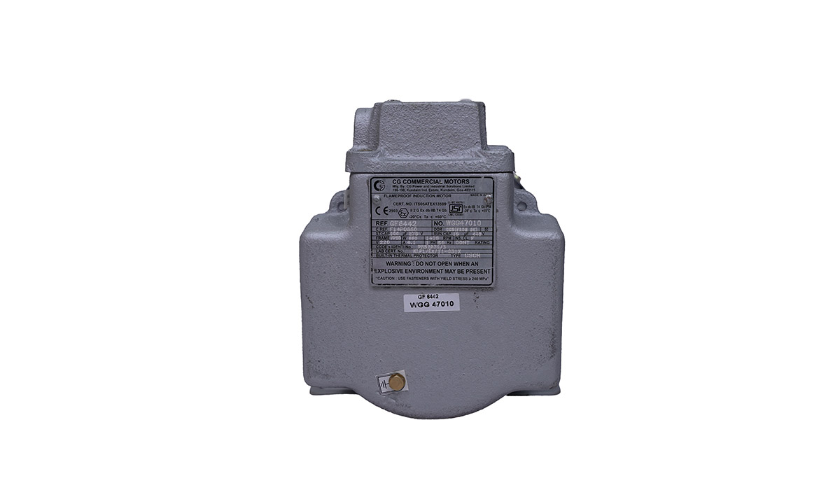 FLAMEPROOF INDUCTION MOTOR