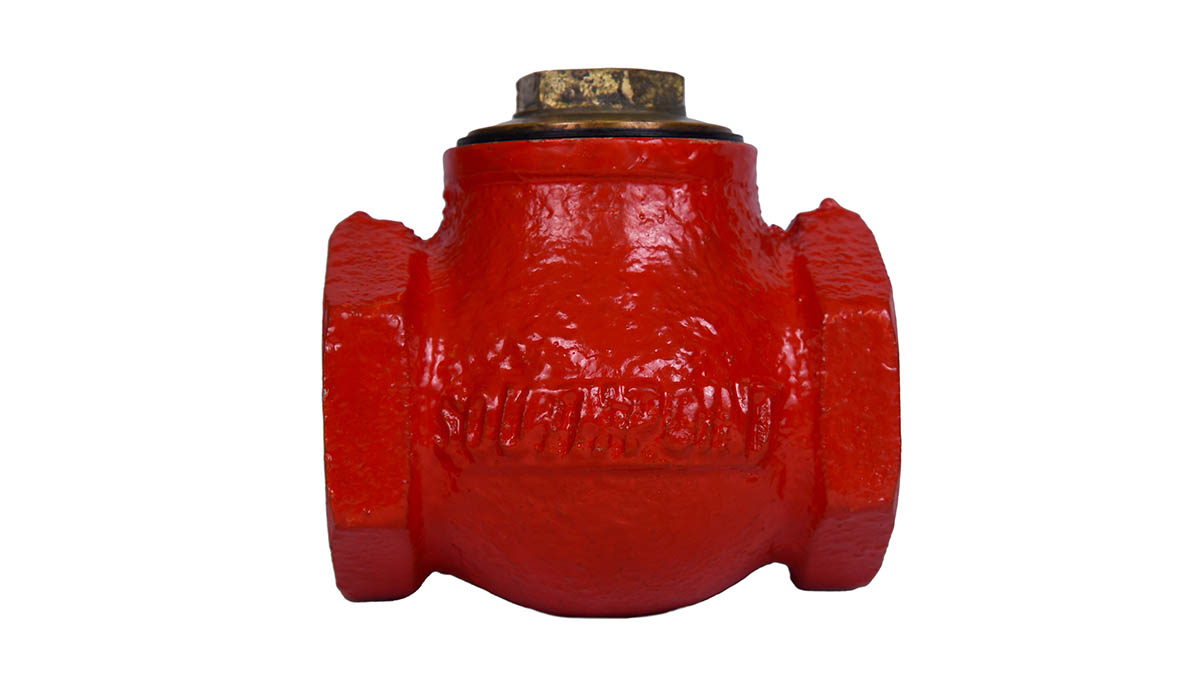 HORIZONTAL CHECK VALVE